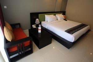 Uma cama ou camas num quarto em Novo Turismo Resort & Spa