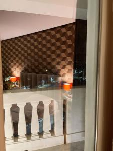 Kuchyň nebo kuchyňský kout v ubytování Light Hotel