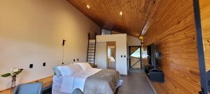 Postel nebo postele na pokoji v ubytování Hotel Pico 16