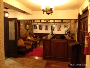Posezení v ubytování Hostal La Catolica