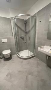 Kúpeľňa v ubytovaní Pension Pod Radnicí