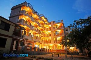 Bygningen som hotellet ligger i