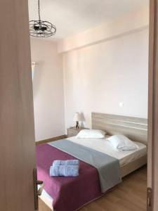 Posteľ alebo postele v izbe v ubytovaní Beautiful 2-Bed Apartment in grande grotta