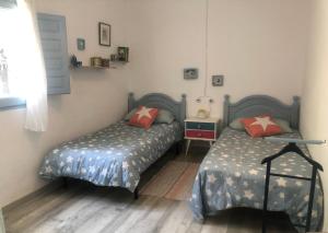 Katil atau katil-katil dalam bilik di Vivaros1 : Appartement centre de Vinaros proche plage