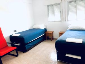 A bed or beds in a room at Apartamento Flamingo Puerto Marina - 150m Playa