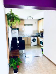 A kitchen or kitchenette at Apartamento Flamingo Puerto Marina - 150m Playa