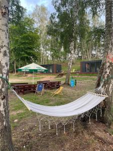 Jardín al aire libre en Wyspa Drogowiec pole campingowo-namiotowe