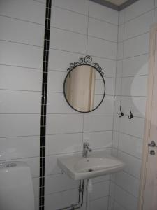 Koupelna v ubytování B & B Flattinge Fritidshus + 23 fotografií