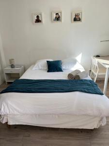 Posteľ alebo postele v izbe v ubytovaní Tours, Touraine et Chateaux de la Loire