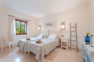 Posteľ alebo postele v izbe v ubytovaní Eco Villa Na Clavet