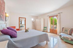 Posteľ alebo postele v izbe v ubytovaní Eco Villa Na Clavet