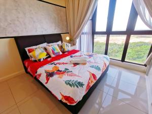 Postel nebo postele na pokoji v ubytování Legoland-HappyRainbow Suite at D'Pristine-8pax with Lakeview