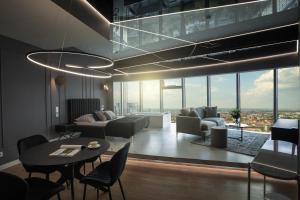 Posedenie v ubytovaní In The Sky - Apartamenty w Sky Tower