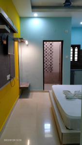 Voodi või voodid majutusasutuse Ashirbad Guest House toas