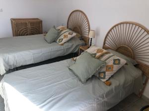 Ένα ή περισσότερα κρεβάτια σε δωμάτιο στο Casa Coloradas