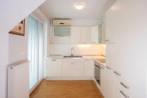 Köök või kööginurk majutusasutuses Apartments Agenija Bled