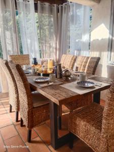 Et opholdsområde på Mas Serre Plume