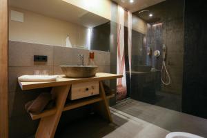 Kúpeľňa v ubytovaní Hotel Gasthof Höllriegl
