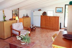 A seating area at Las Tórtolas