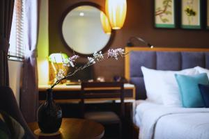 Χώρος καθιστικού στο Hotel Emerald Waters Classy