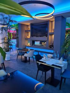 Posezení v ubytování La Bussola Hotel Calabria