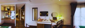 Μια τηλεόραση ή/και κέντρο ψυχαγωγίας στο Hotel Emerald Waters Classy