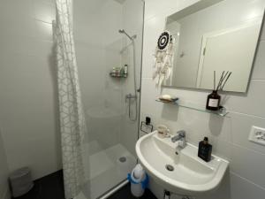 Koupelna v ubytování Private Bedroom and Bathroom in shared appartment