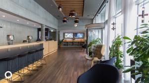 TV a/nebo společenská místnost v ubytování Midgardur by Center Hotels