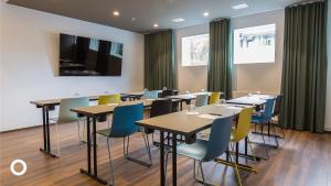 TV a/nebo společenská místnost v ubytování Midgardur by Center Hotels
