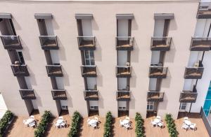 Balkón nebo terasa v ubytování Hotel Astor