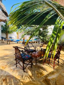 Zahrada ubytování Boshowa Villas + 34 fotografií