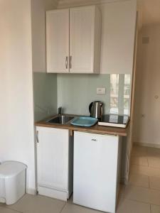 Eldhús eða eldhúskrókur á ORA apartments