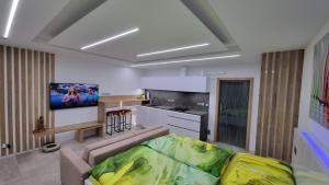 Kuchyň nebo kuchyňský kout v ubytování Apartment No. 29 - Riviéra Lipno nad Vltavou 511