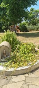 Ein Garten an der Unterkunft Ferienwohnung Tom