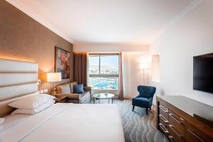 Voodi või voodid majutusasutuse Queen of Sheba Eilat toas