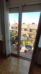 Balkon lub taras w obiekcie Apartament Prosta Kielce KLIMATYZACJA