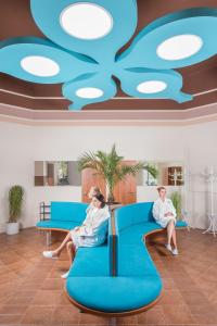Posezení v ubytování Hotel Lázně Kostelec