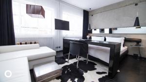 TV a/nebo společenská místnost v ubytování Thingholt by Center Hotels