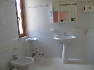 Vannituba majutusasutuses Agriturismo Camera Rosa