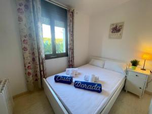 Postel nebo postele na pokoji v ubytování Arenda Pino Alto MASIA4
