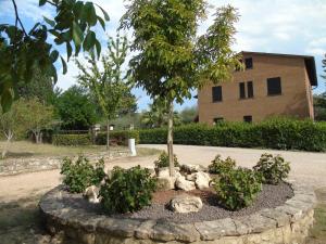 Aed väljaspool majutusasutust Agriturismo Camera Rosa