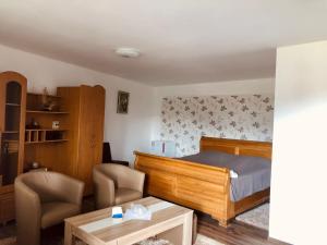 Postel nebo postele na pokoji v ubytování Casa Vasu