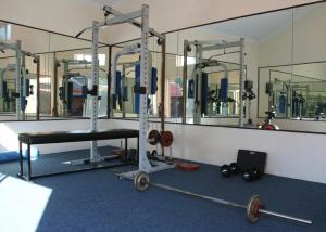Fitnesscenter och/eller fitnessfaciliteter på Aalwyns Guesthouse