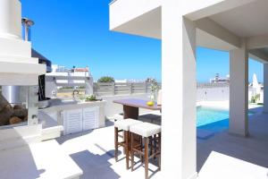 The swimming pool at or close to Villa Constantino with heated pool