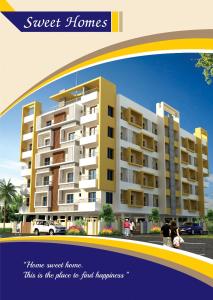 een weergave van een appartementsgebouw met de woorden home sweet home bij SWEET HOMES in Hyderabad