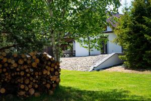 Ogród w obiekcie Domek Kaszuby Sominy Luxhut
