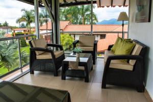 Posezení v ubytování Hotel Jade Spa