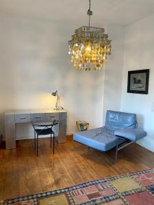 Posezení v ubytování Kläve12 Guesthouse