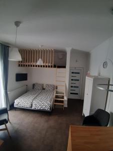 Postel nebo postele na pokoji v ubytování MY WAY BB