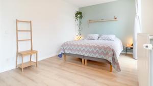 Postel nebo postele na pokoji v ubytování Beautiful & Bright Apartment in Amsterdam